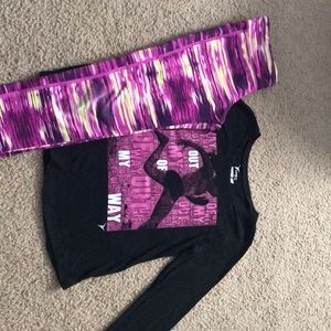 Old navy exercise pants and shirt set